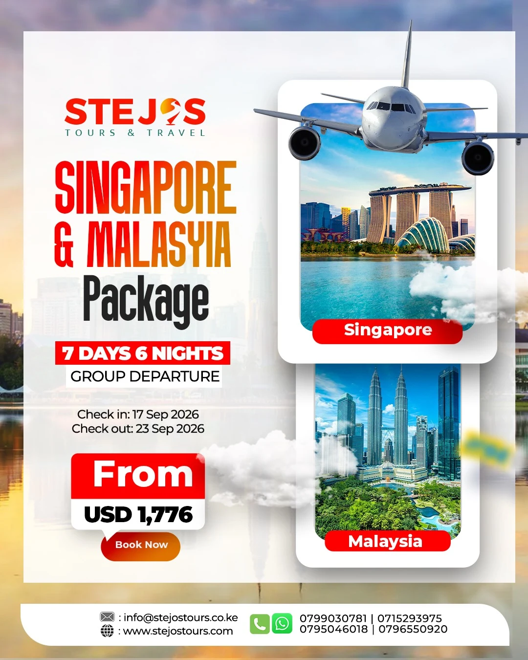 7 Days Singapore & Malaysia Package