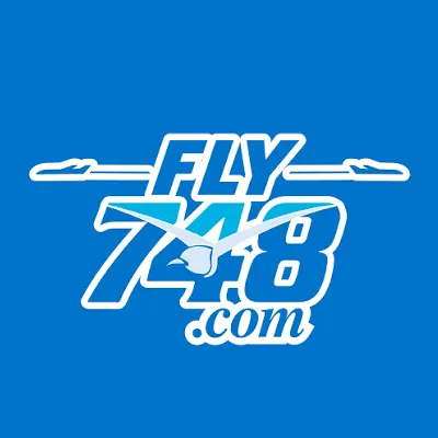 Fly748 logo