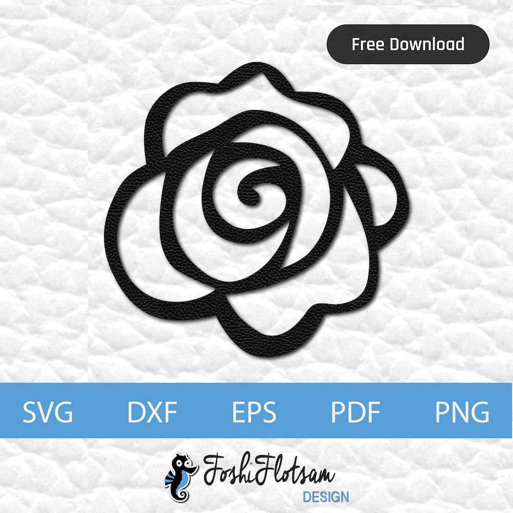 Free clipart SVG - Free single rose SVG clipart 2 1 rose free clipart SVG file with single rose design.