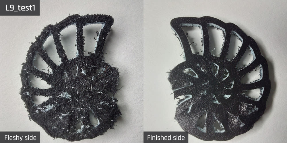 Results-image-L9_test1 Cut resulting from test 1 for sample L9.