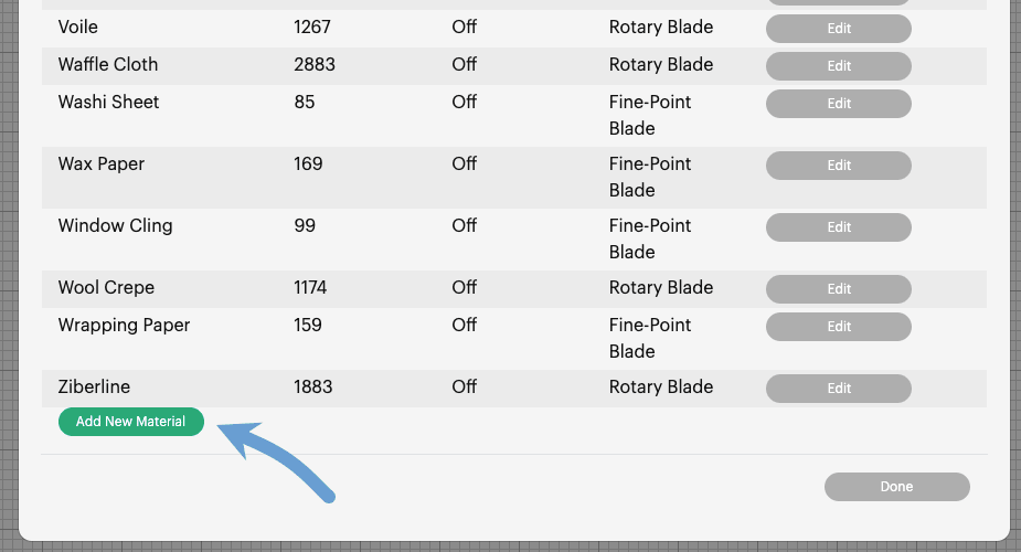 Cricut design space_custom material 3