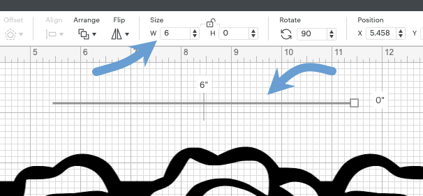 Step 2c: create a line 2