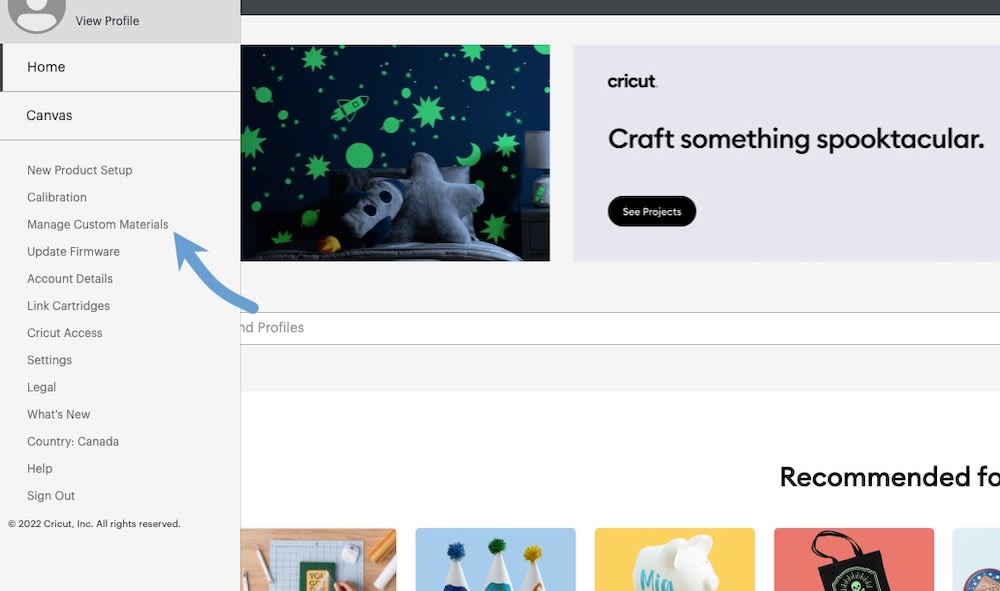 Cricut design space_custom material 2