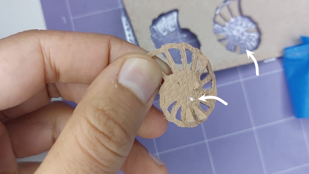 Test 2 results - transfer tape Test 2 results showing that transfer tape also got cut.