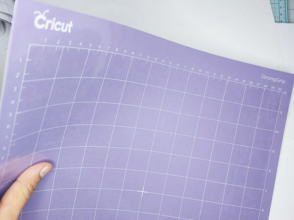 Cricut StrongGrip mat A Cricut StrongGrip mat.