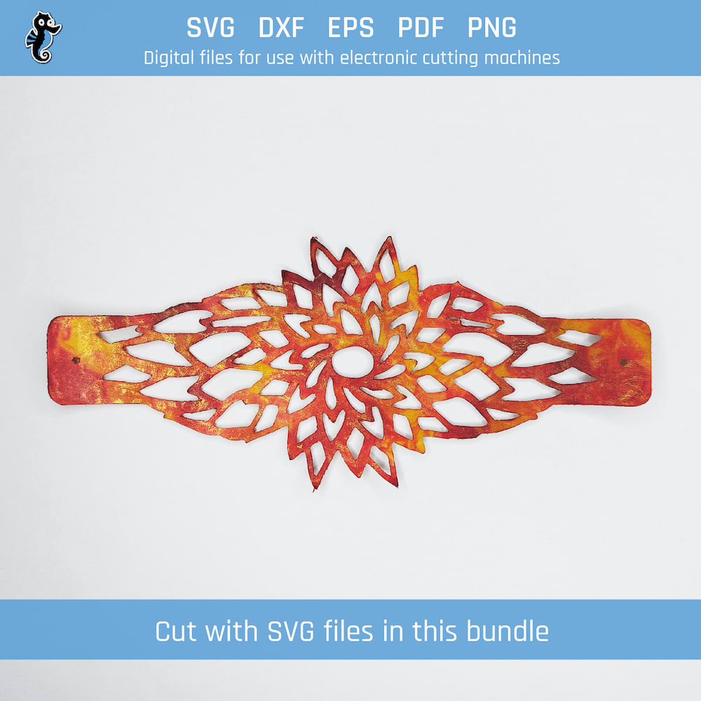 Flower demo bracelet 6 Bracelet made from a design in this bundle.