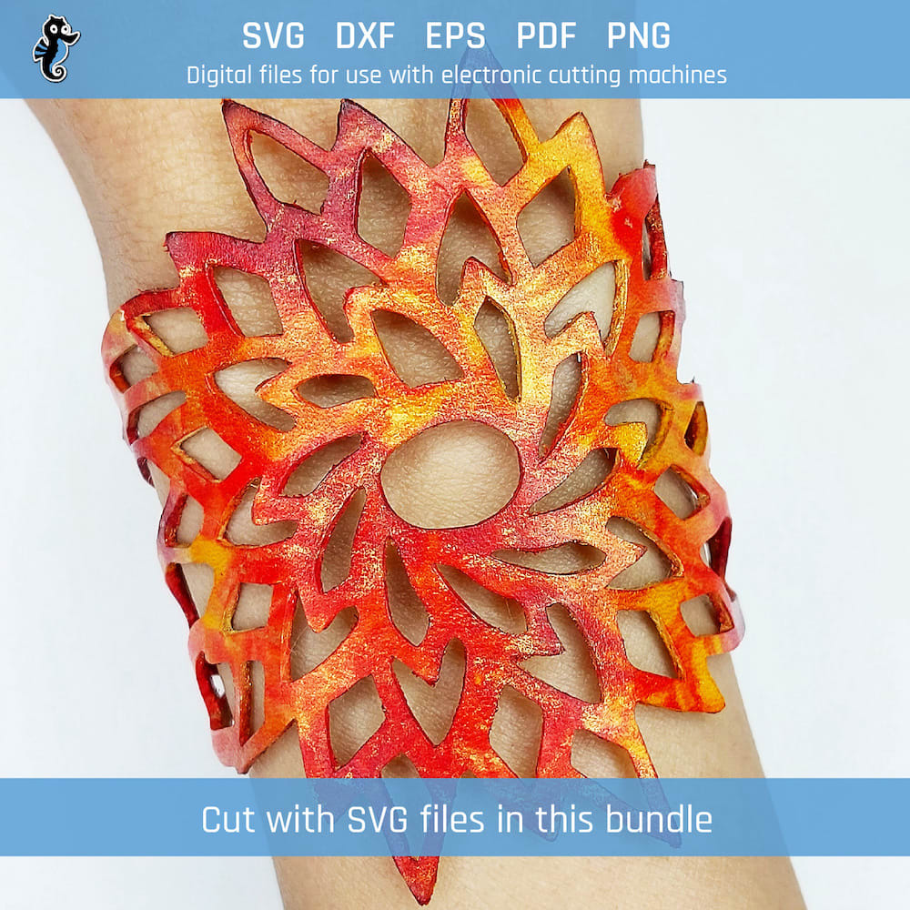 Flower demo bracelet 6 Bracelet made from a design in this bundle.