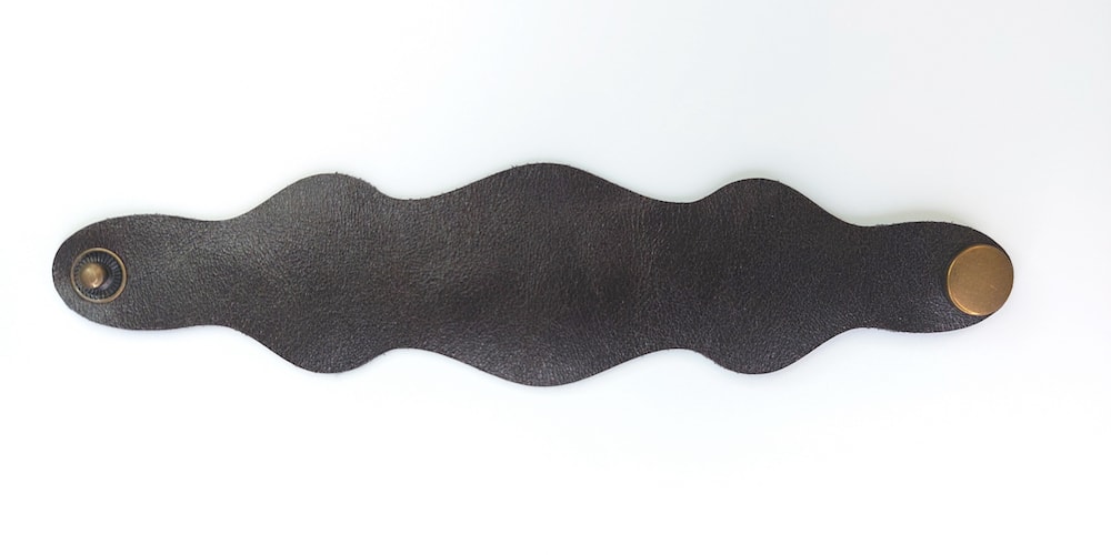 S24 mystery braid leather bracelet creation 1