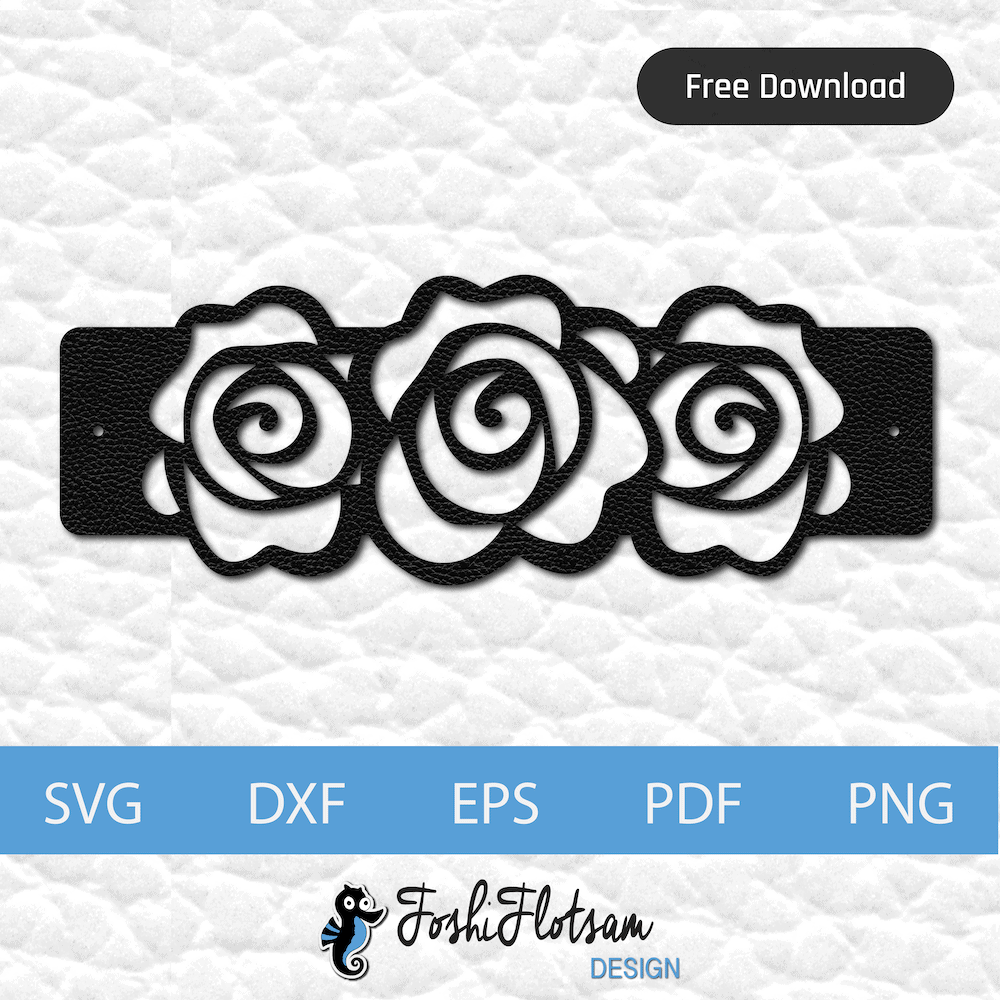 Bracelet SVG files for download FoshiFlotsam Design
