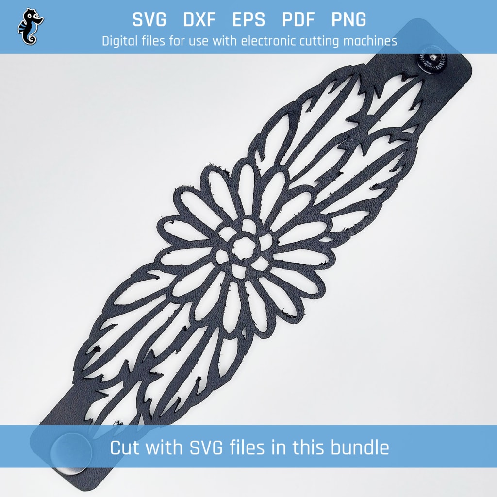 Flower demo bracelet 4 Bracelet made from a design in this bundle.