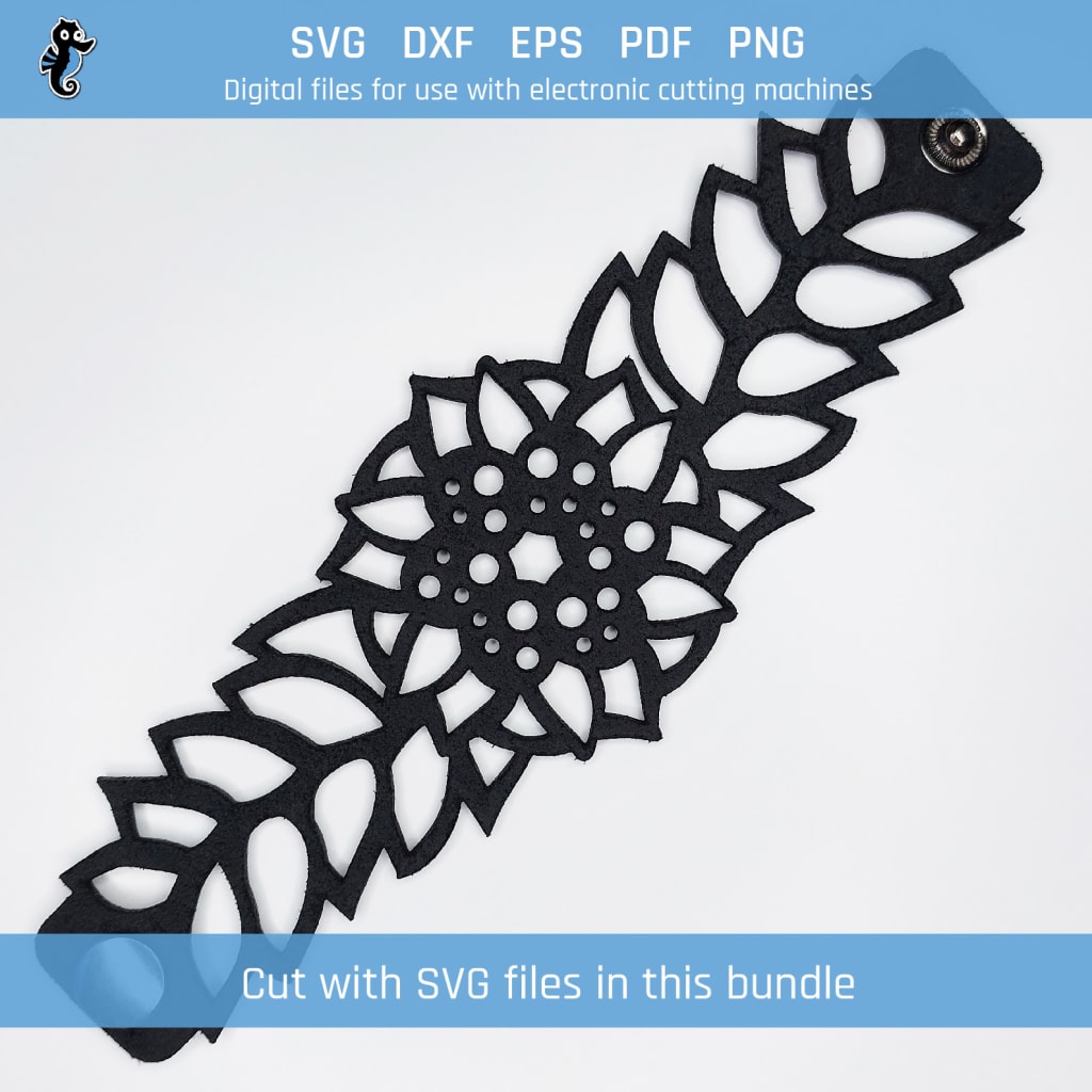 Flower demo bracelet 3 Bracelet made from a design in this bundle.