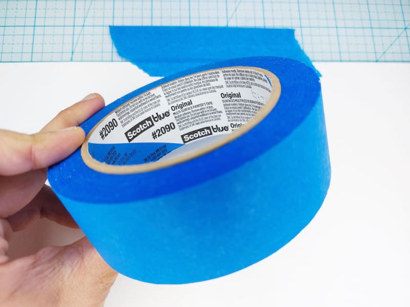 Painter's tape A role of painter's tape.
