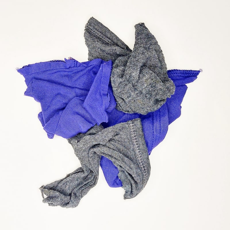 Clean rags A photo of clean rags, made from cut up pieces of old t-shirts.