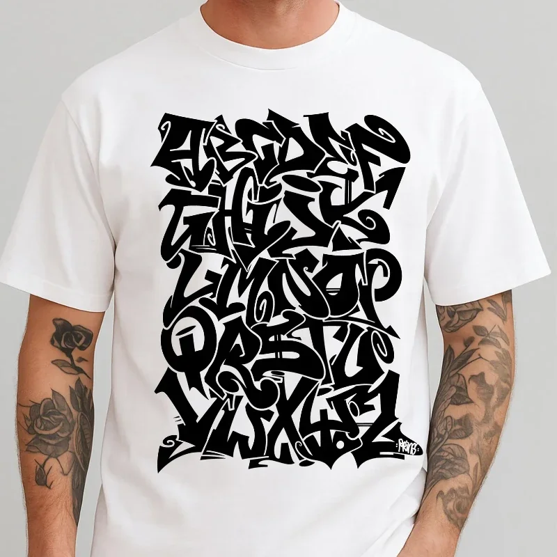 Typography Art Shirt view 4
