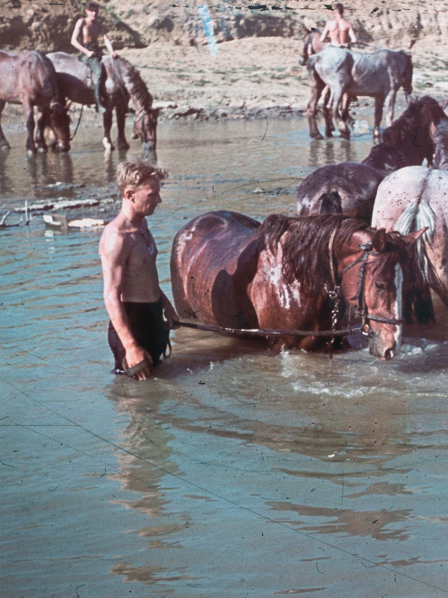 Pigment print titled 'Crimea (Horst Grund, 1942)', 2019