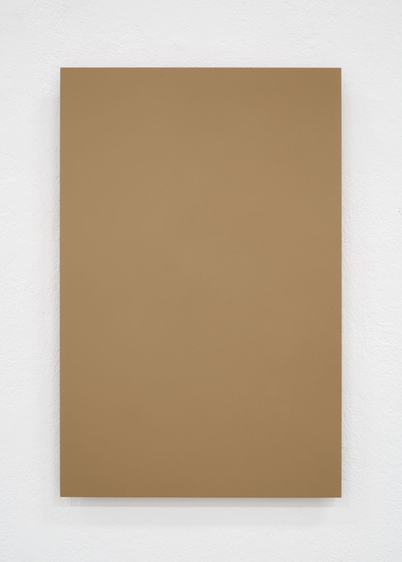 Sand Grey, 2017. Laquer on aluminum, 56 x 36,5 cm. From the series RAL.