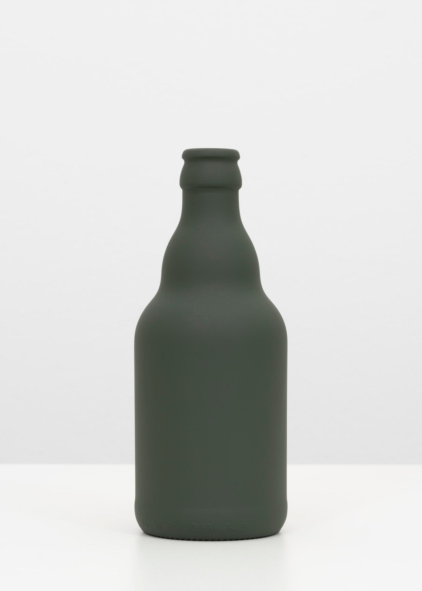 Steinie-shape (Field Grey 3), 2020. Pigment print, 59 x 42 / 84 x 59 / 119 x 84 cm. From the series DIN.
