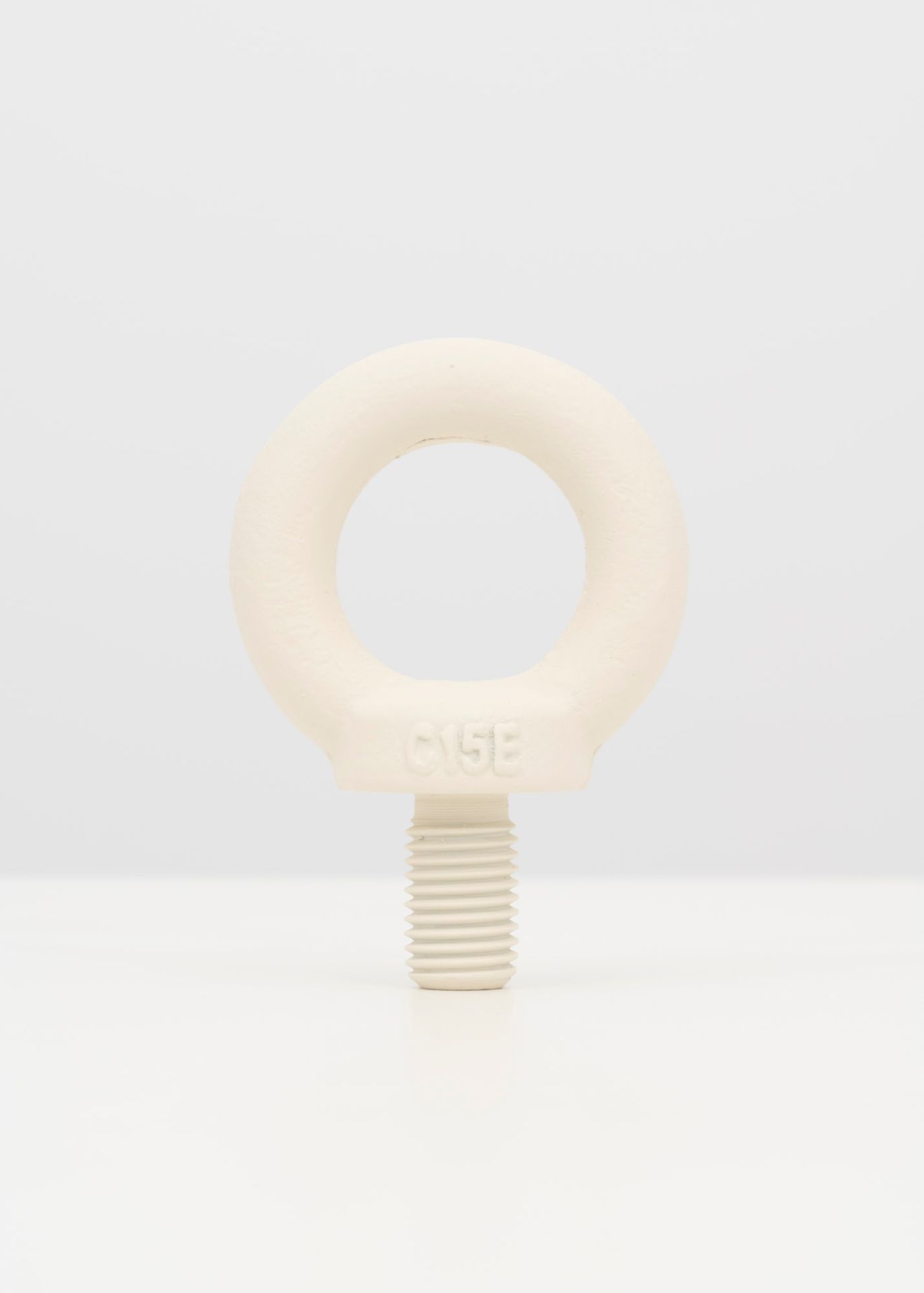 Lifting Eye Bolt (Ivory), 2021. Pigment print, 59 x 42 / 84 x 59 / 119 x 84 cm. From the series DIN.
