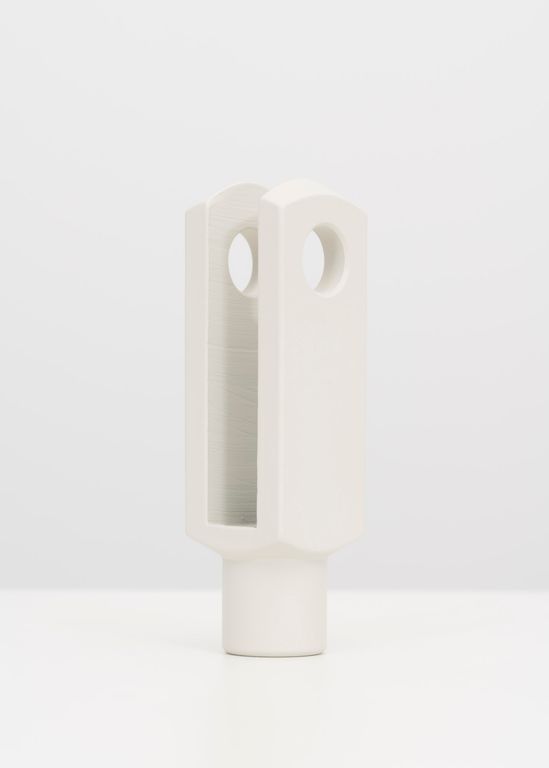 Pigment print titled 'Fork Joint (Grey White)', 2022