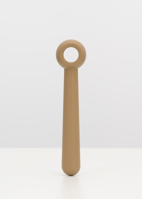 Pigmentdruck mit dem Titel 'Kegelgriff (Sandgrau)', 2022