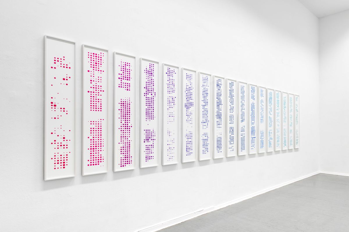 Installation view of Thirdness at Kunstquartier Bethanien, 2017