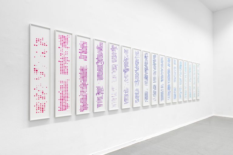 Installation view of Thirdness at Kunstquartier Bethanien, 2017