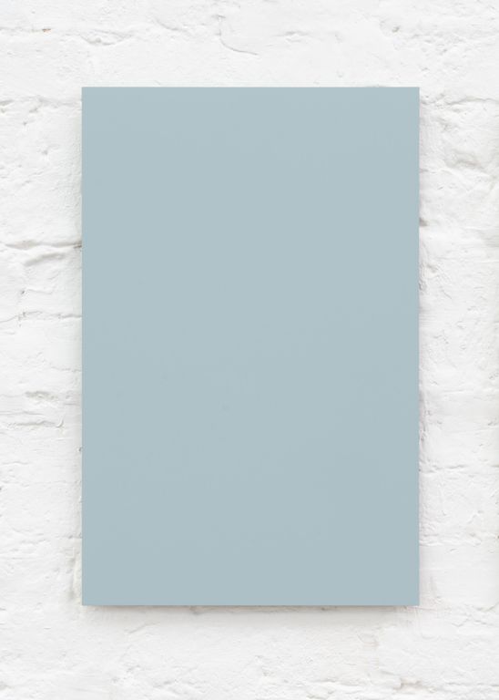 Installation view of Carsten Becker – RAL at Frontviews, 2018
