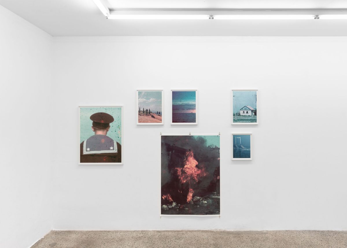 Installation view of Bed Manners at Kunstpunkt Berlin, 2019