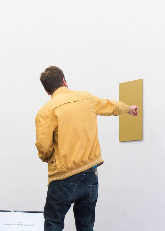 Installation view of Carsten Becker – Trauma through Time at Fatamorgana Galerie, 2019