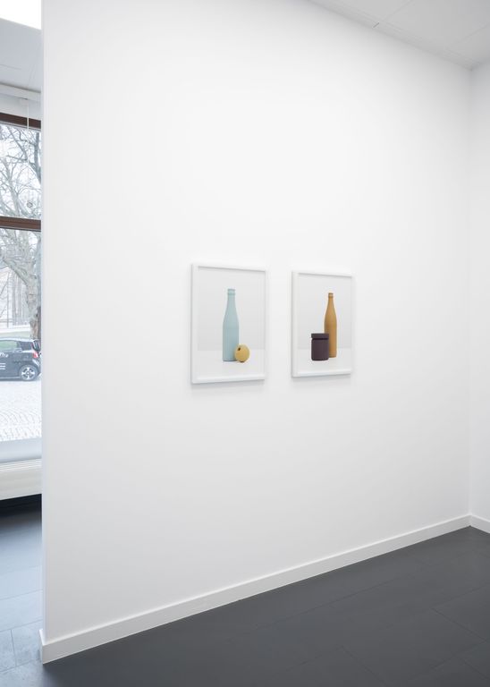 Installation view of Carsten Becker – Norm at Galerie Konstanze Wolter, 2022