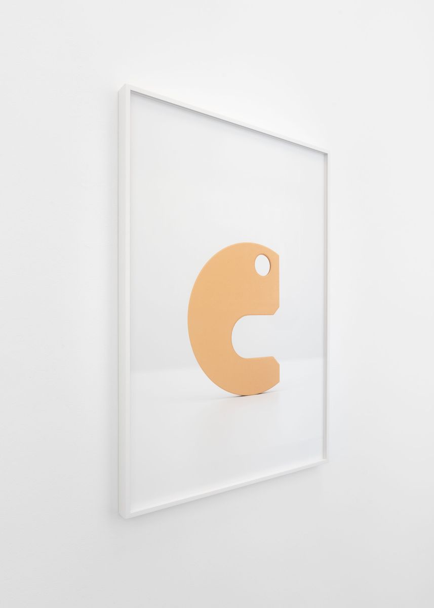 Captive C-washer (Sand Yellow), 2021. Pigment print, 59 x 42 / 84 x 59 / 119 x 84 cm. From the series DIN. - Detail 1