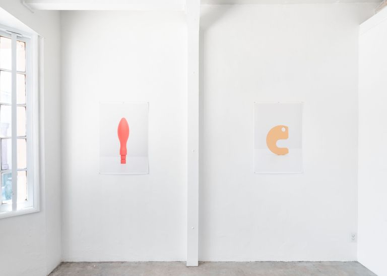 Installation view of Continental Colors at Noysky Projects, 2022