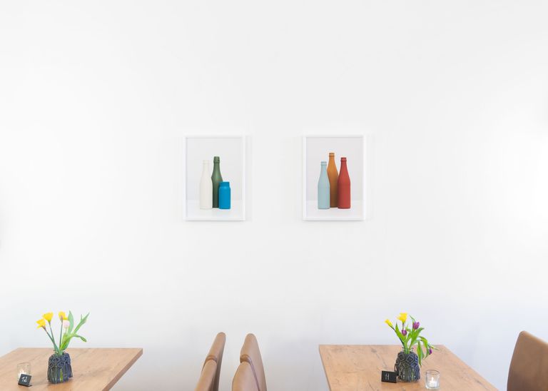Installation view of Gläsern at Schloss Biesdorf, 2025