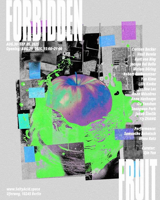 Exhibition invitation for Forbidden Fruit