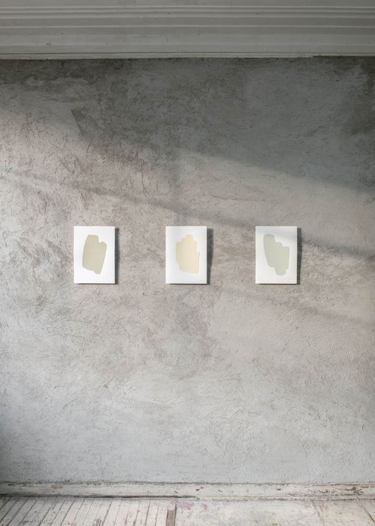 Installation view of Nevus at El Hub, 2025