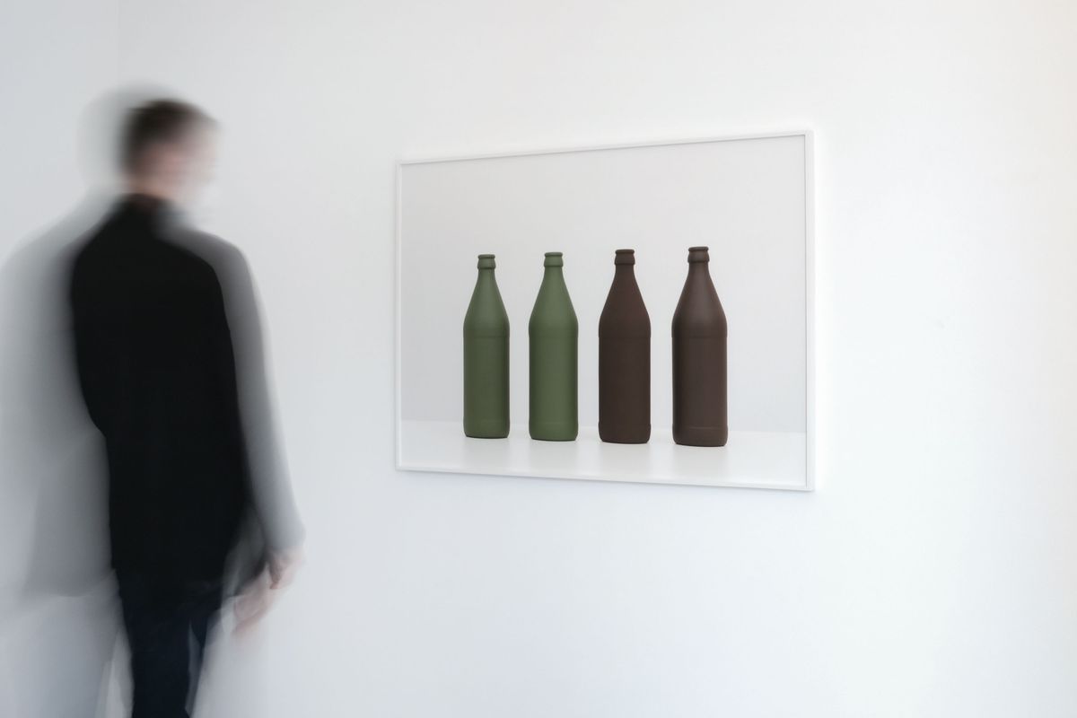 Installation view of Carsten Becker – Norm at Galerie Konstanze Wolter, 2022