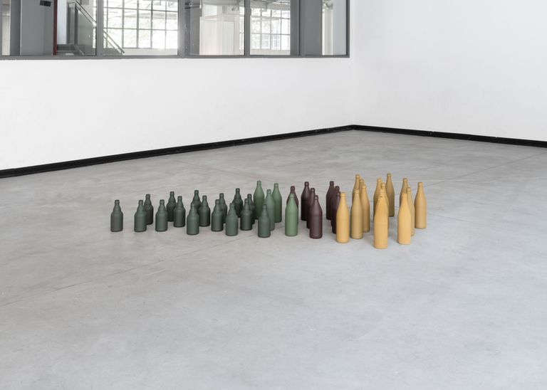 Installation view of Round Trip Fluidum² at Fabbrica del Vapore, 2023