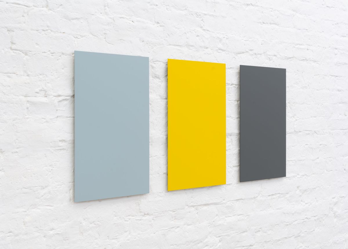 Installation view of Carsten Becker – RAL at Frontviews, 2018