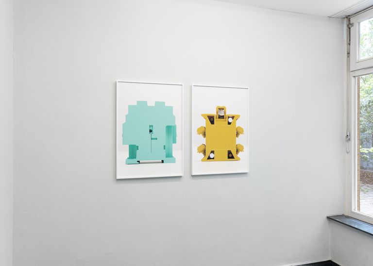 Installation view of Judgement and Calculation at Frontviews at Haunt, 2026