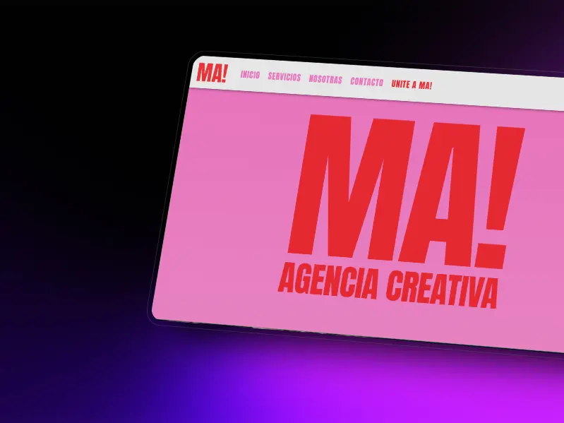 Vista previa del proyecto MA! Agencia Creativa