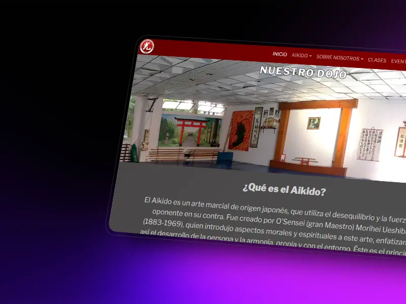 Vista previa del proyecto Aikido A.M.A.