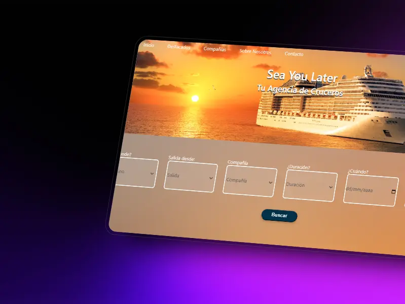 Vista previa del proyecto Sea You Later