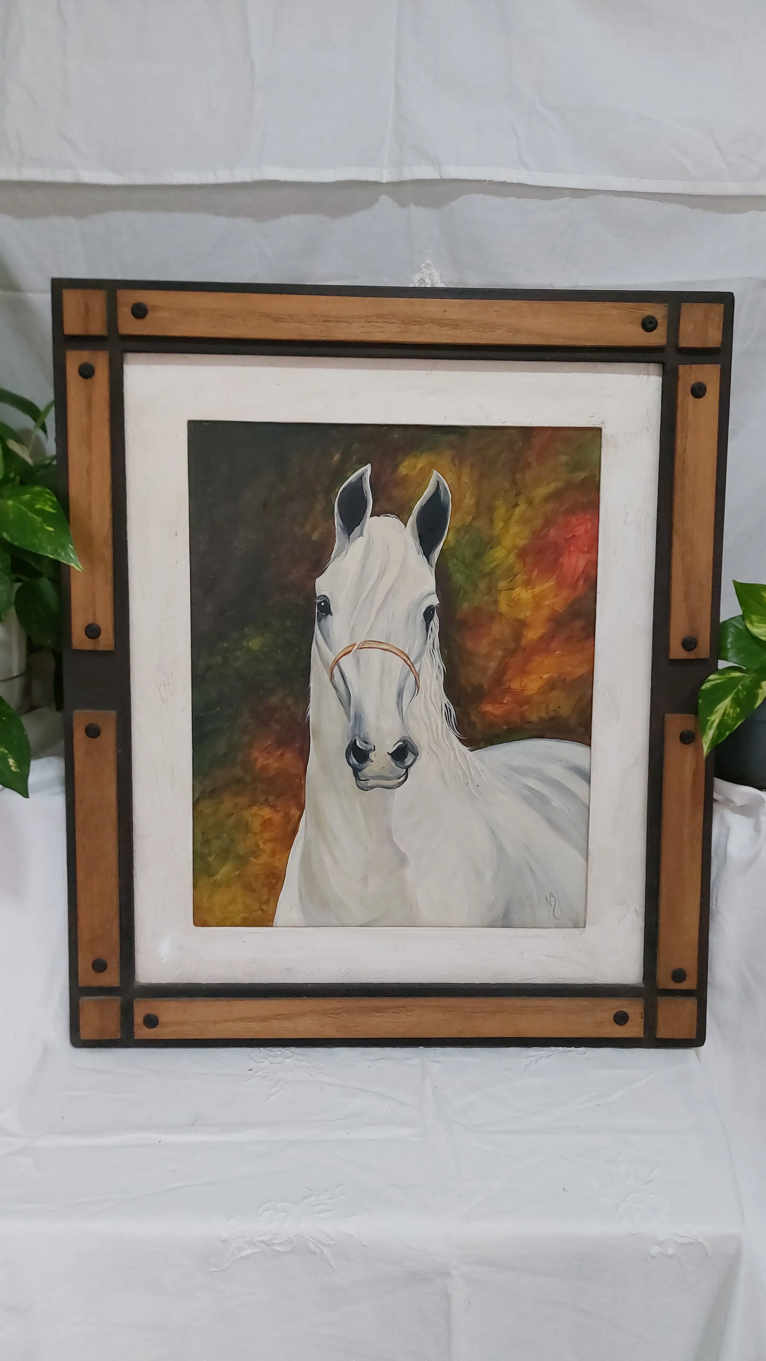 Cuadro Caballo Blanco