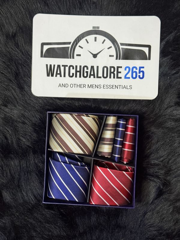 TIES & POCKET SQUARE