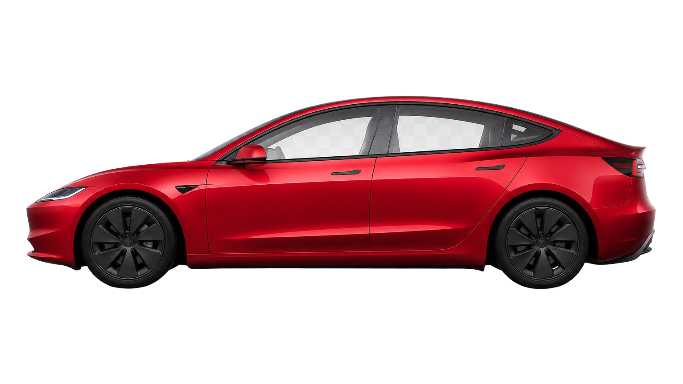 Tesla Model 3 side view