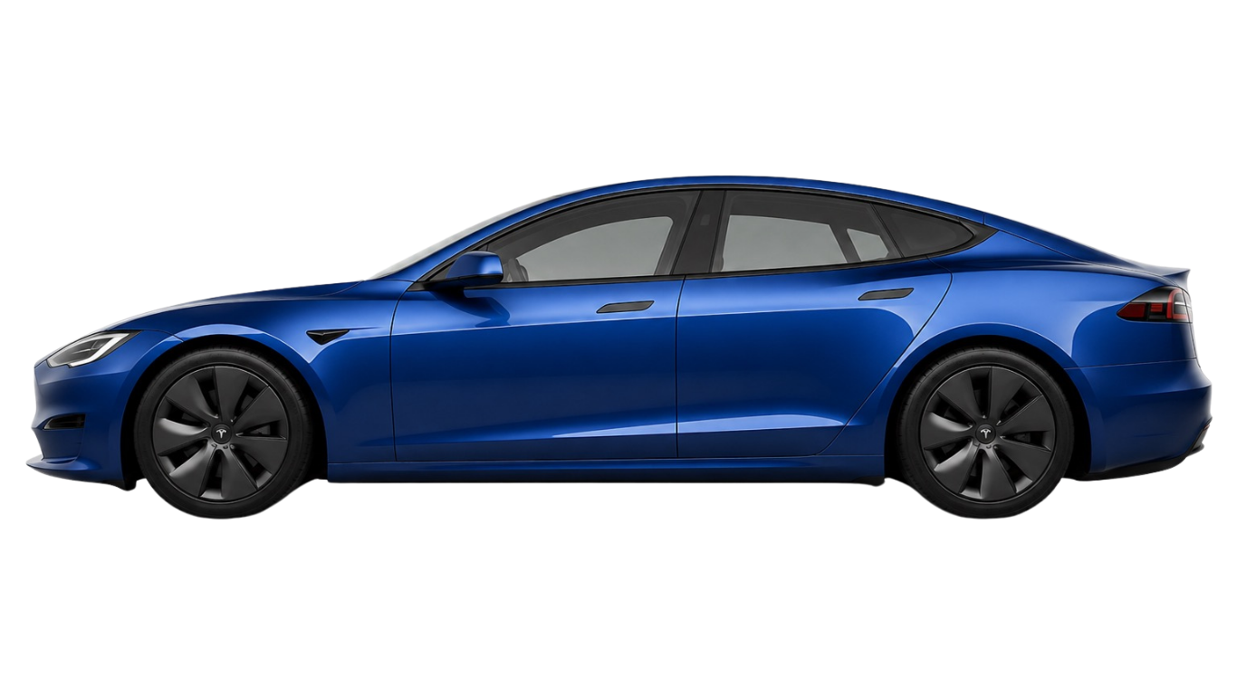Tesla Model S side view