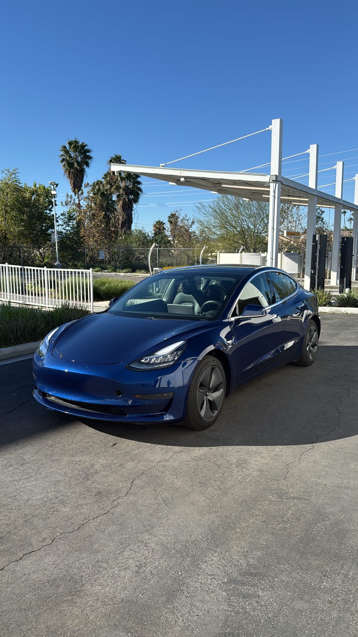 Finished Tesla protection results by CDA Auto Styling Riverside