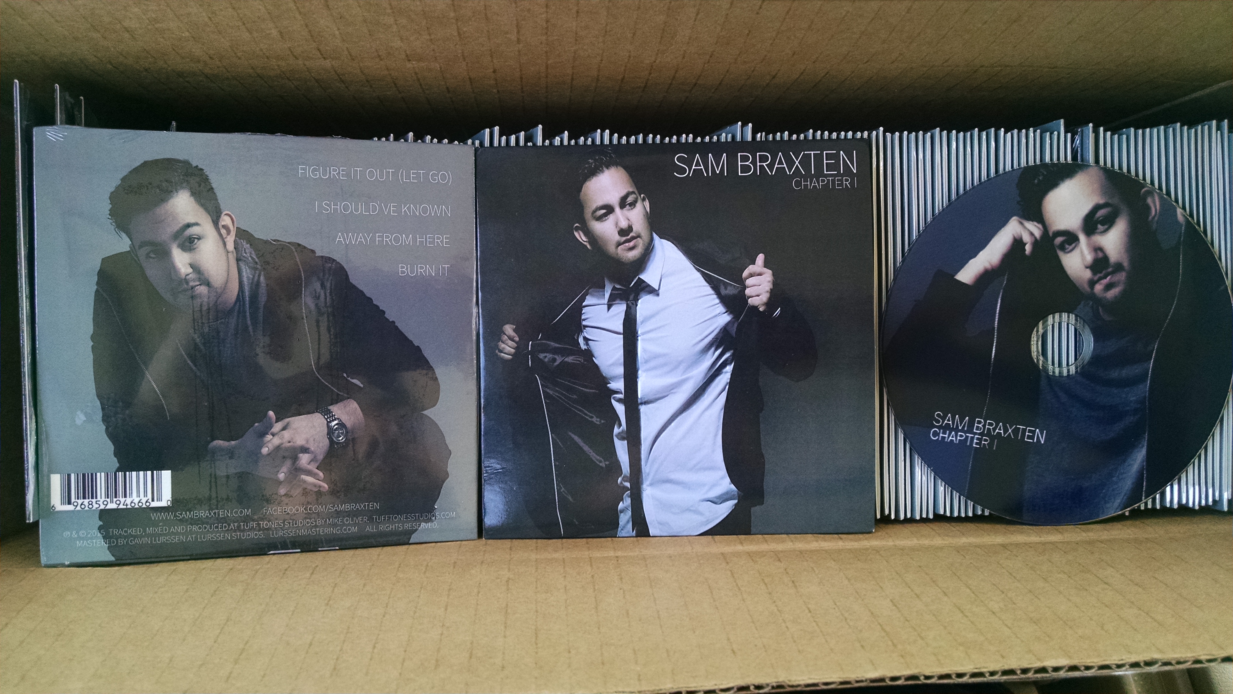 Album sleeve and cd design