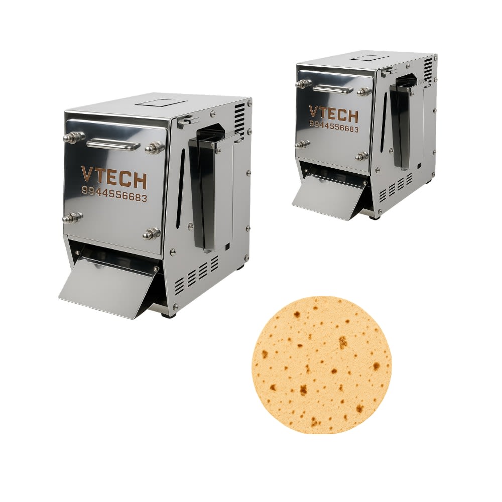 Chapathi Pressing Machines - V-Tech Kitchen