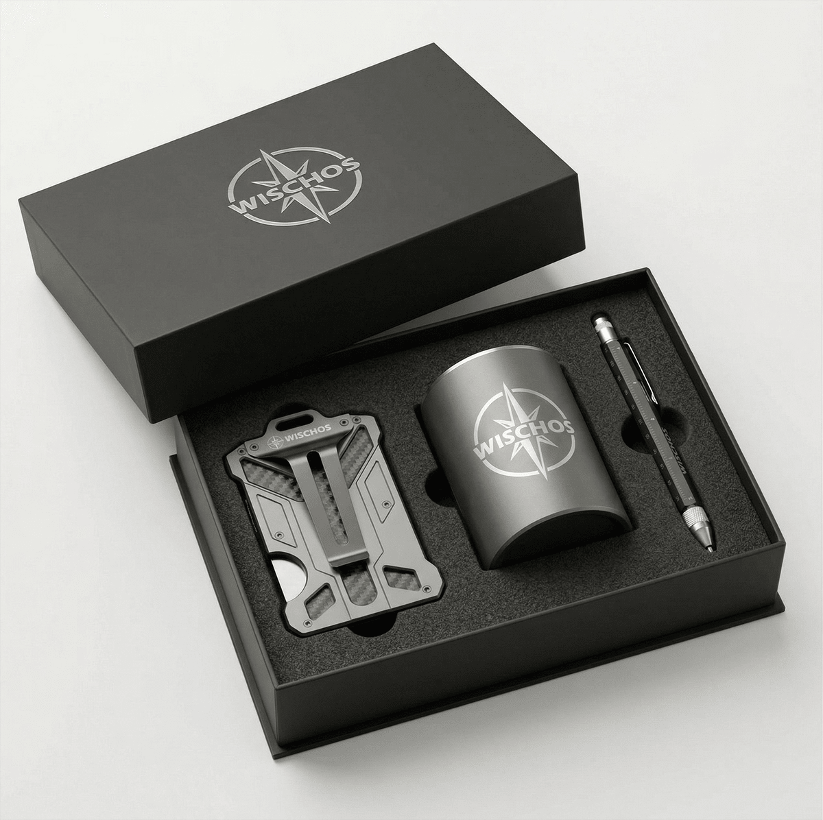 The First Day — custom metal corporate gift set
